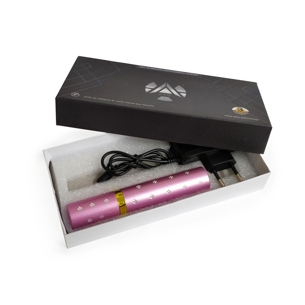Shocker électrique LipStick rose 2 000 000 volts avec lampe 2