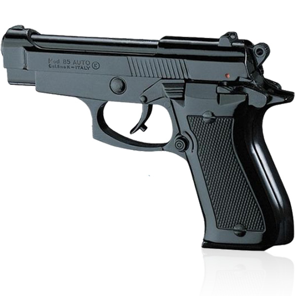 Pistolet à blanc type Beretta 85 noir calibre 9 mm