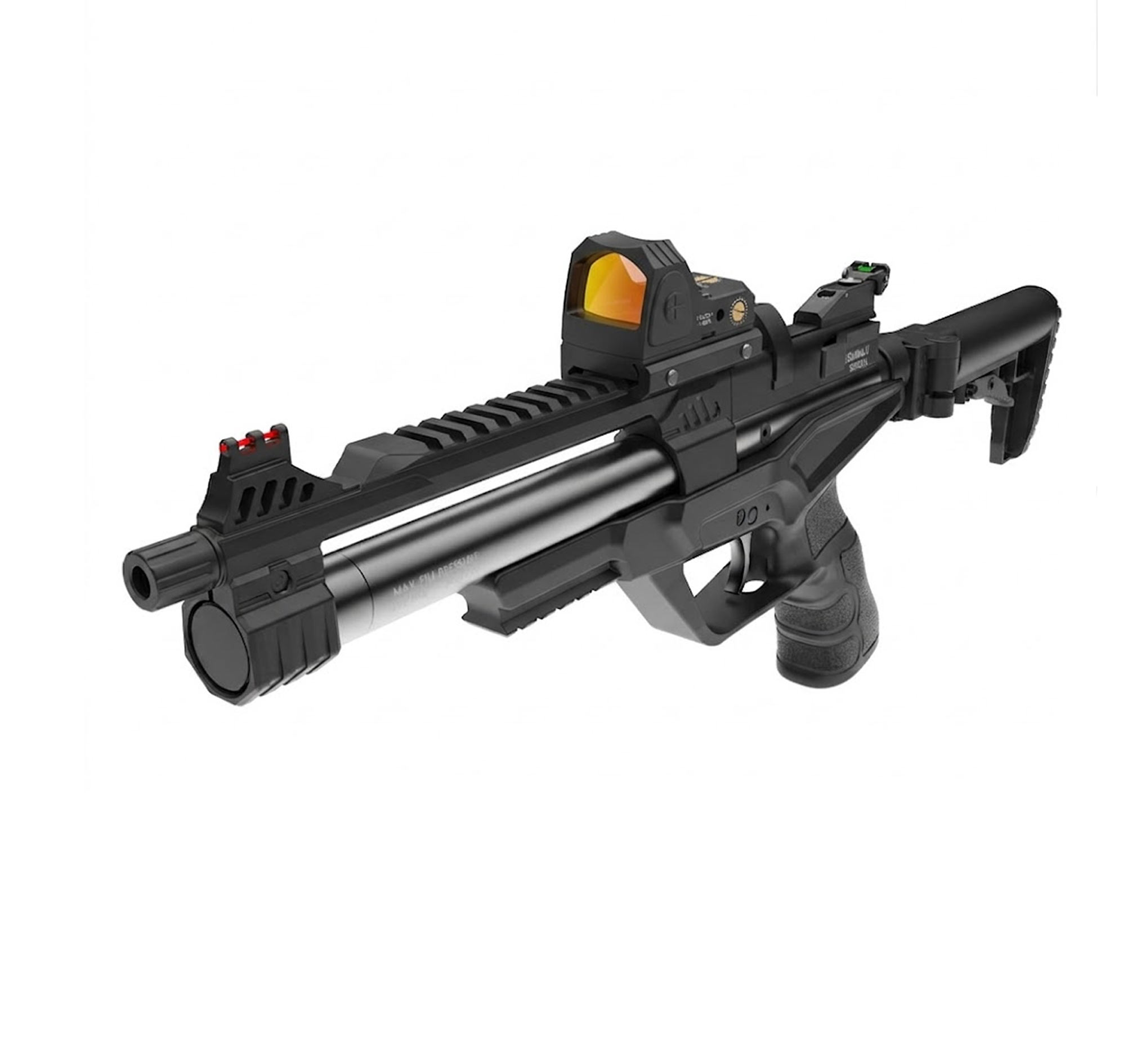 Pack Beeman General PCP 5,5 mm avec point rouge RMR 8