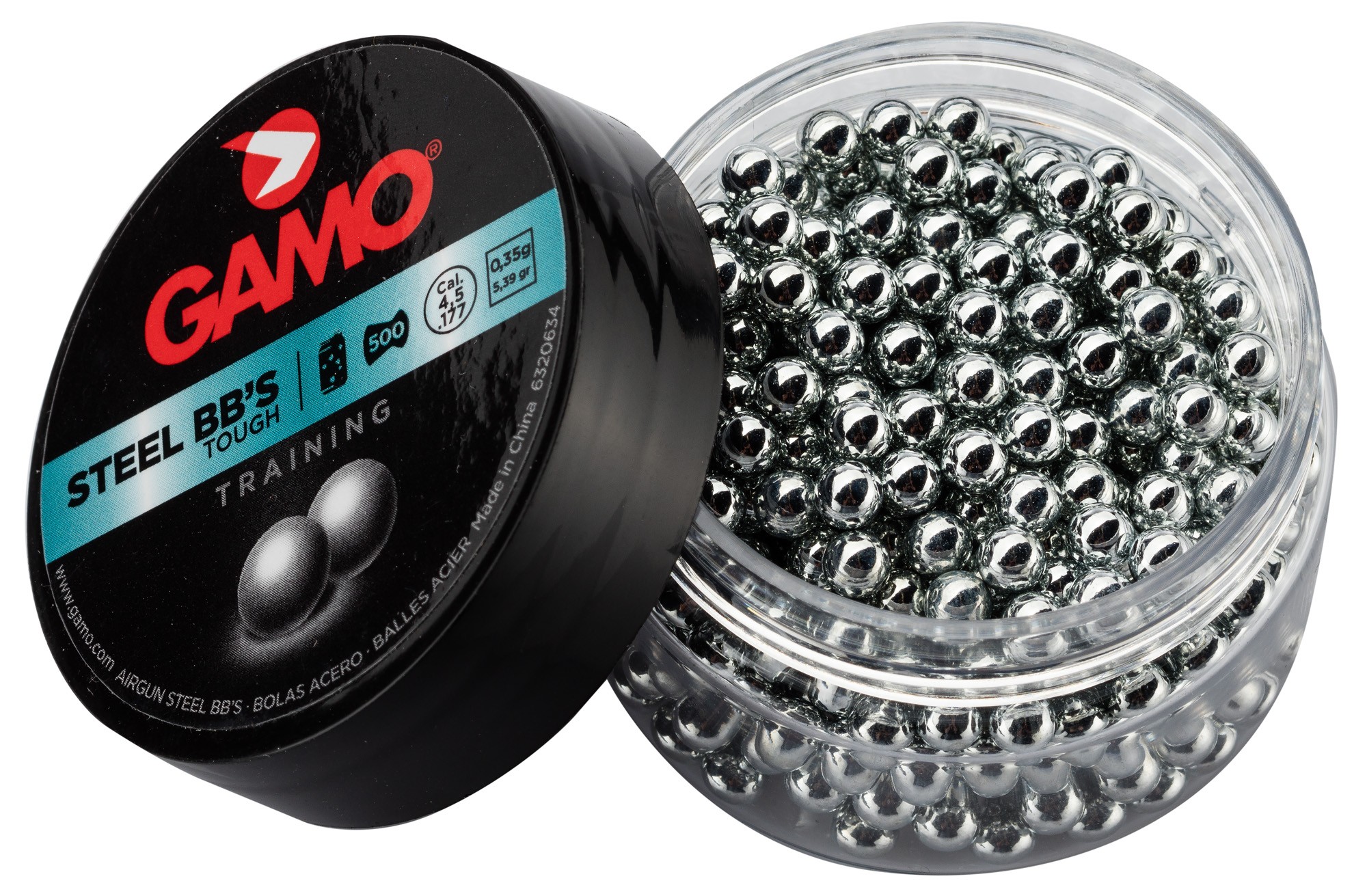Billes BB acier 4.5 mm Gamo Steel BB’s, lot de 500 2