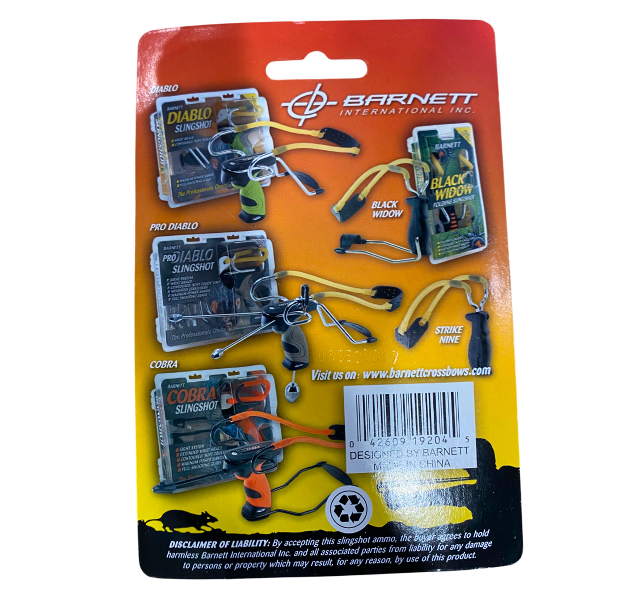 Billes plastique Barnett pour lance-pierre, lot de 100 2