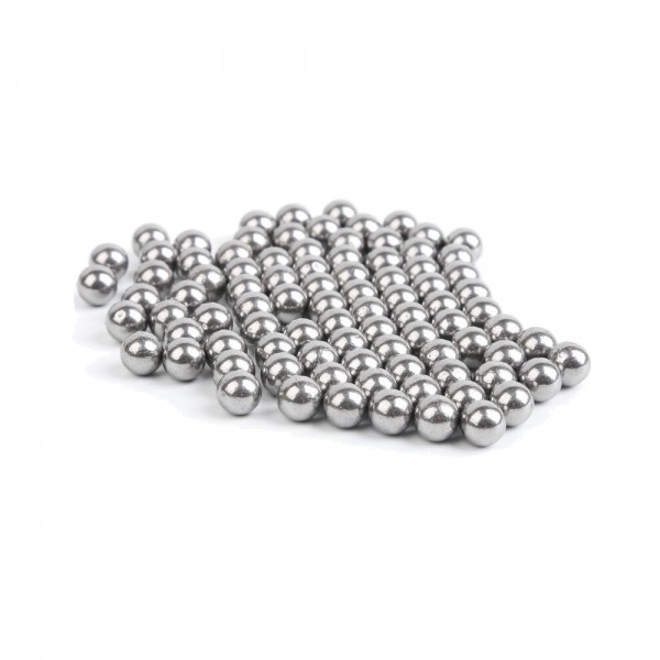 Billes acier 8 mm JS Tactical pour lance-pierre, lot de 100