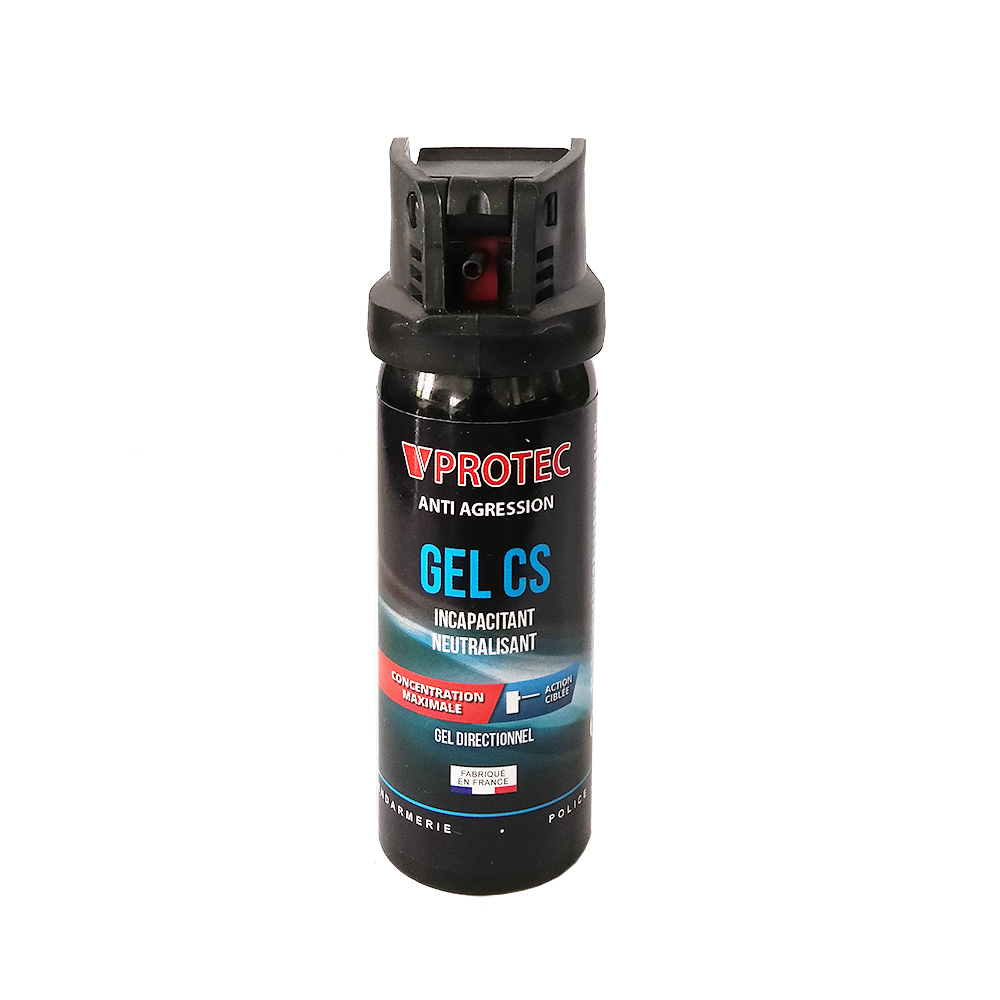 Pack défense commerce VPROTEC : shocker VP3000, gel CS 50 ml, poivre 100 ml 4