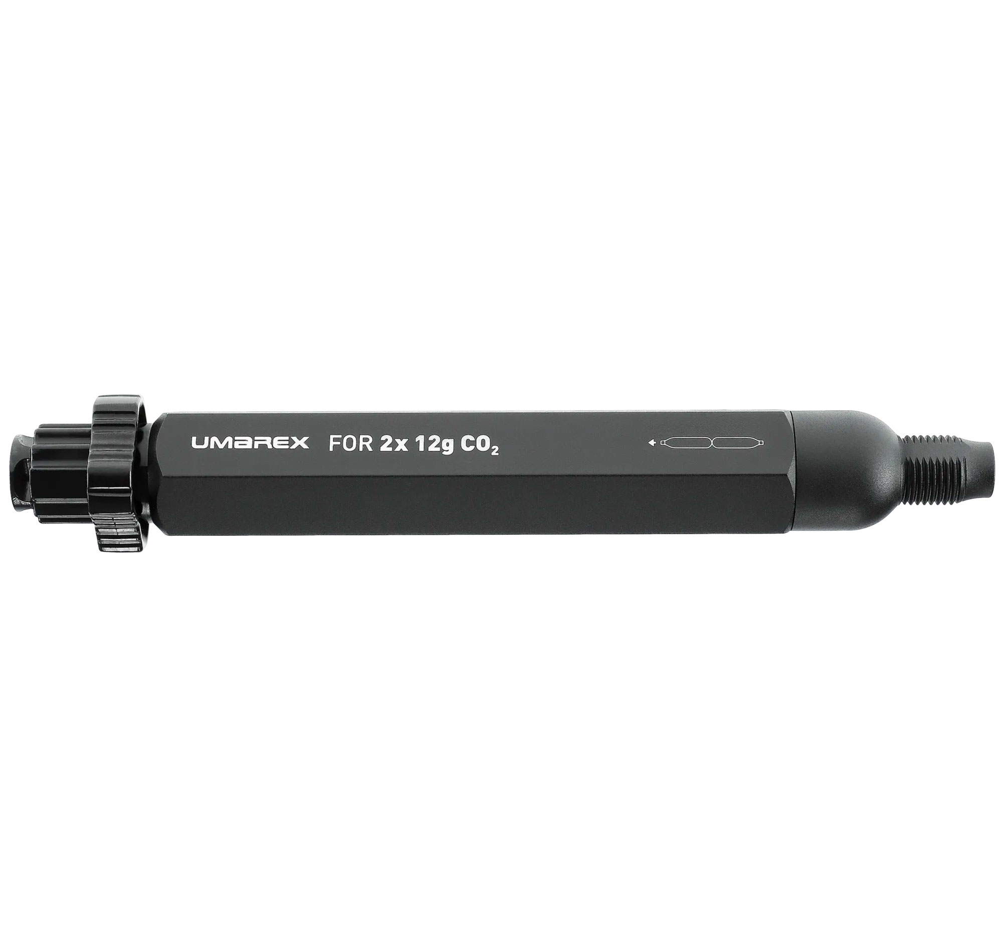 Adaptateur CO2 2 × 12 g pour T4E TC68, TX68 et HDX68 Umarex