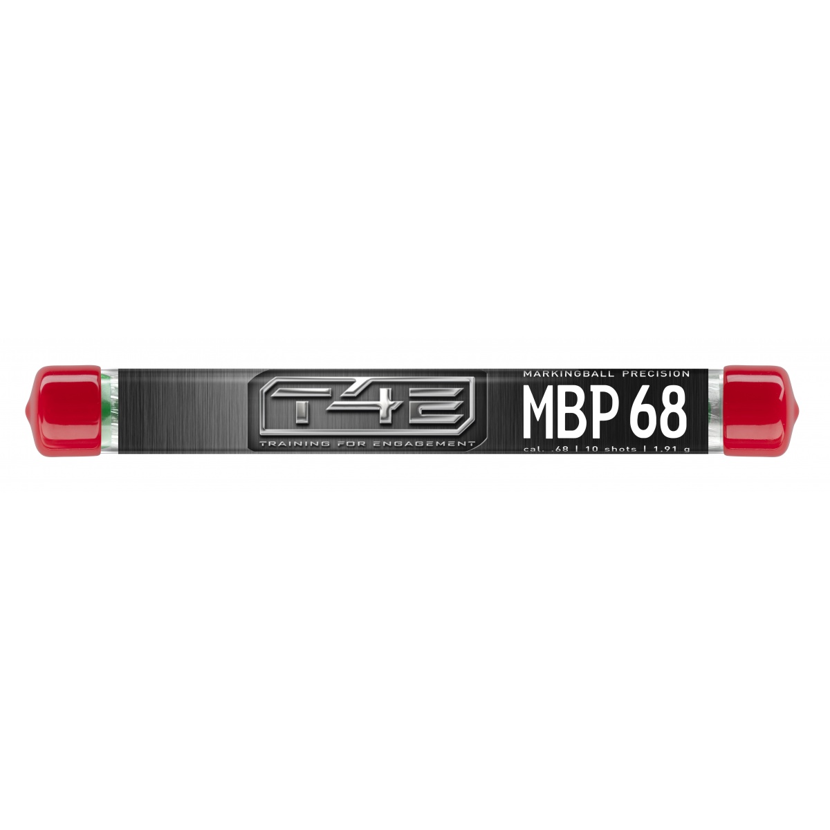 10 billes de peinture verte T4E MBP 68 calibre .68 Umarex 2