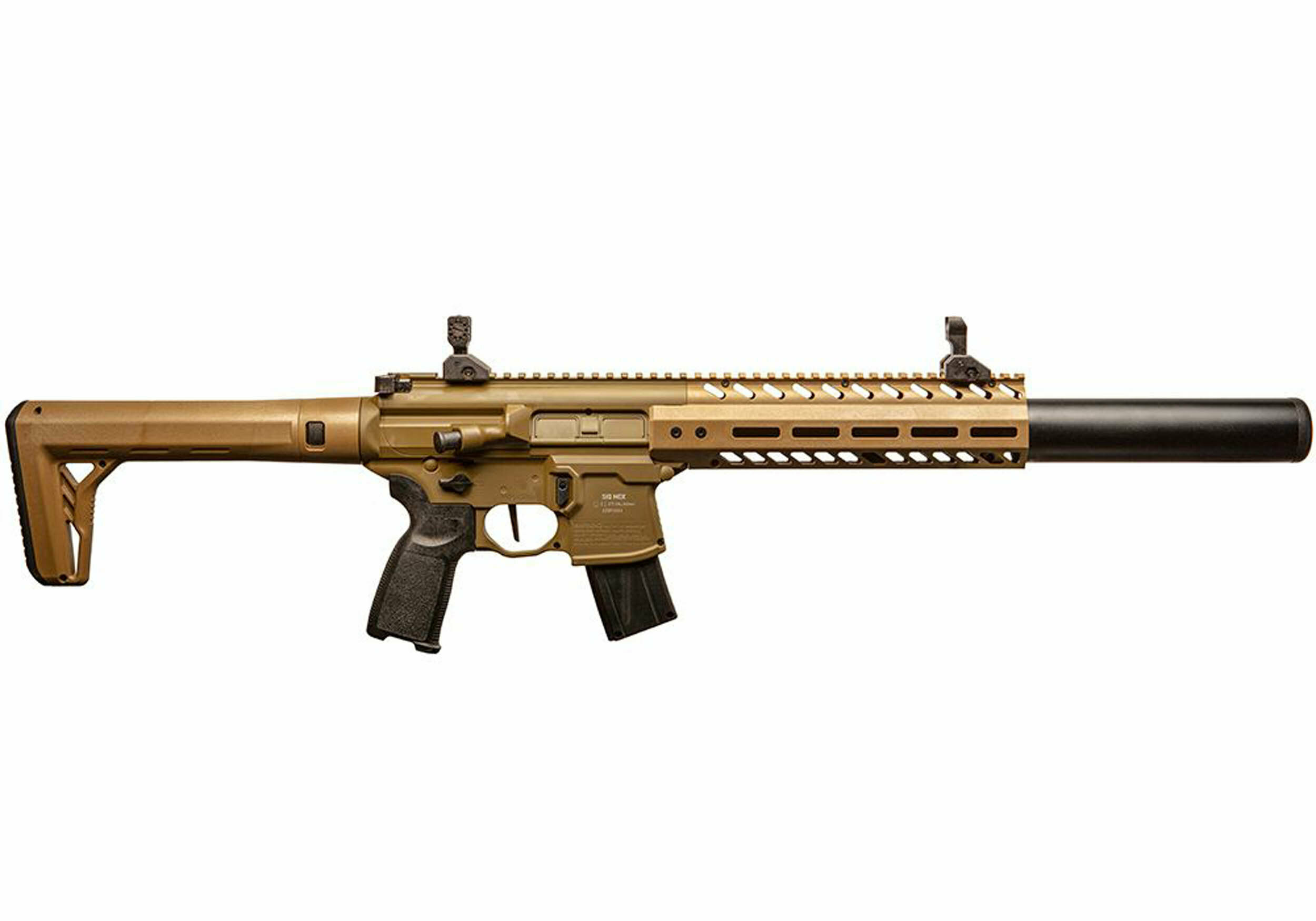 Pack carabine CO2 Sig Sauer MCX Air Gen2 sable 4,5 mm 7,3 J, viseur reflex 2