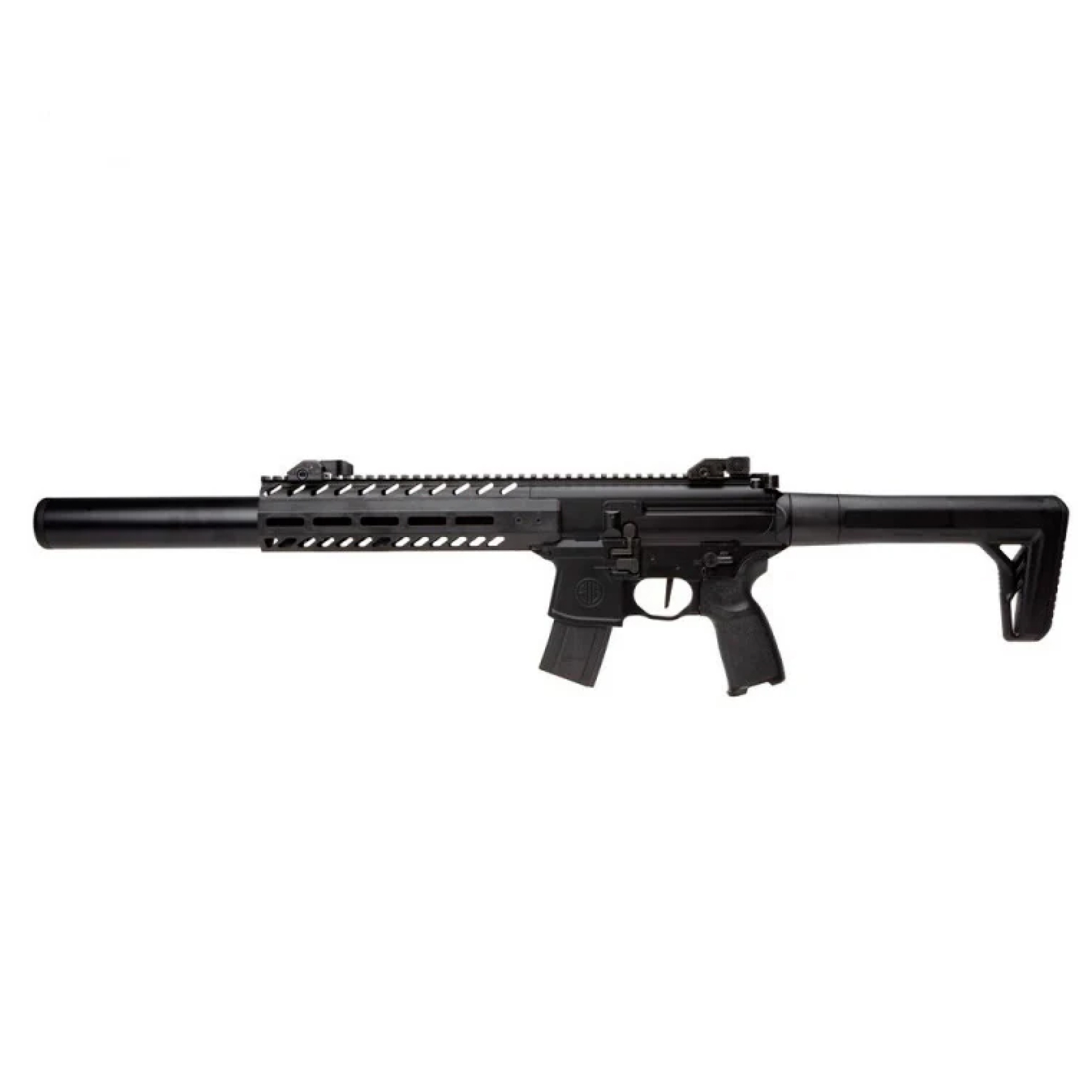 Pack carabine CO2 Sig Sauer MCX Gen 2 noire 4,5 mm 7,3 J, viseur FirePower 2