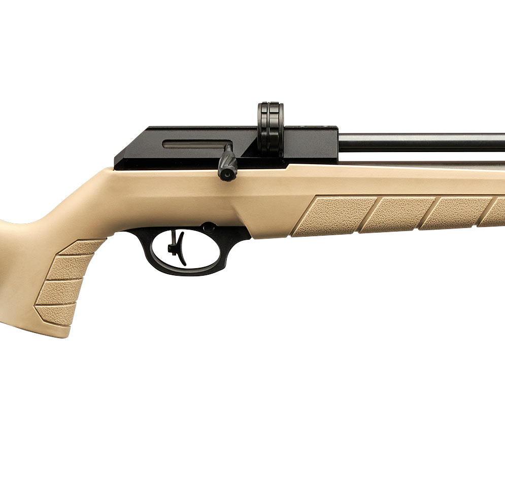 Carabine PCP Snowpeak Lynx synthétique tan 4,5 mm 19,9 J 2 chargeurs 4