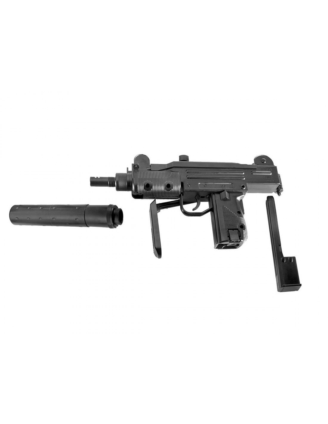 Pistolet mitrailleur CO2 Umarex IWI Mini Uzi à BB 4,5 mm 28 coups 2