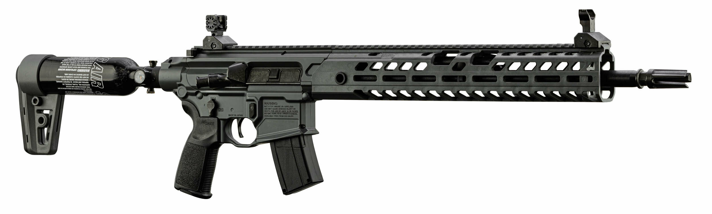 Carabine PCP Sig Sauer MCX Virtus 5,5 mm 11,5 joules + viseur et plombs 2