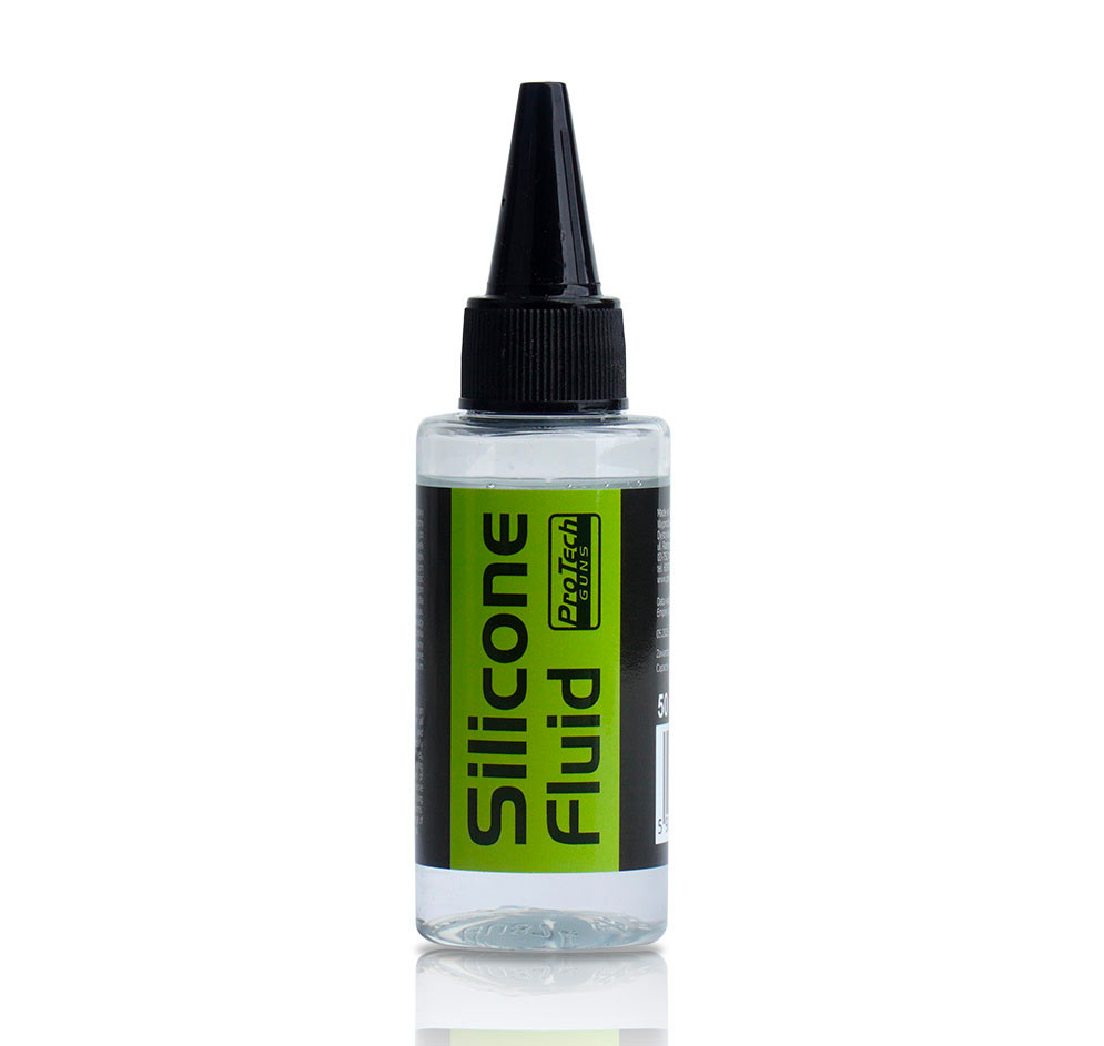 Huile de silicone ProTech Guns 50 ml pour répliques airsoft et CO2
