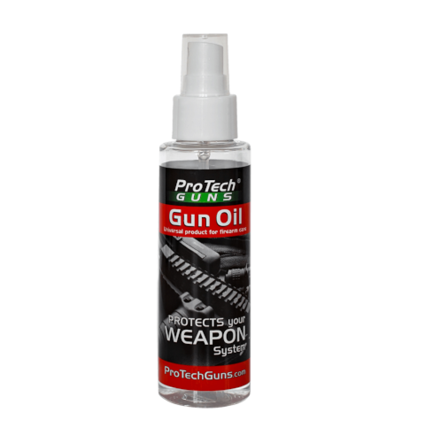 Huile pour armes ProTech Guns Gun Oil, flacon pulvérisateur 100 ml