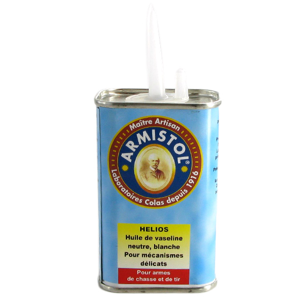Burette d’huile de vaseline blanche Armistol Helios 120 ml