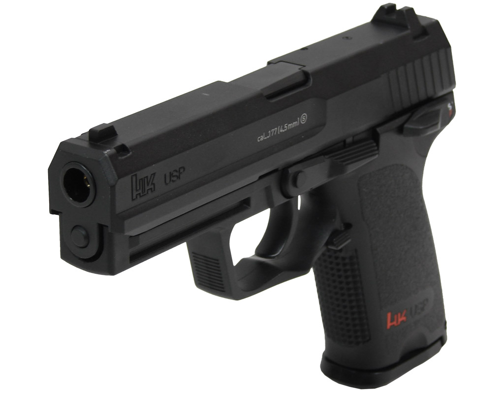 Pistolet CO2 Umarex HK USP billes acier 4,5 mm 3 joules 22 coups 2