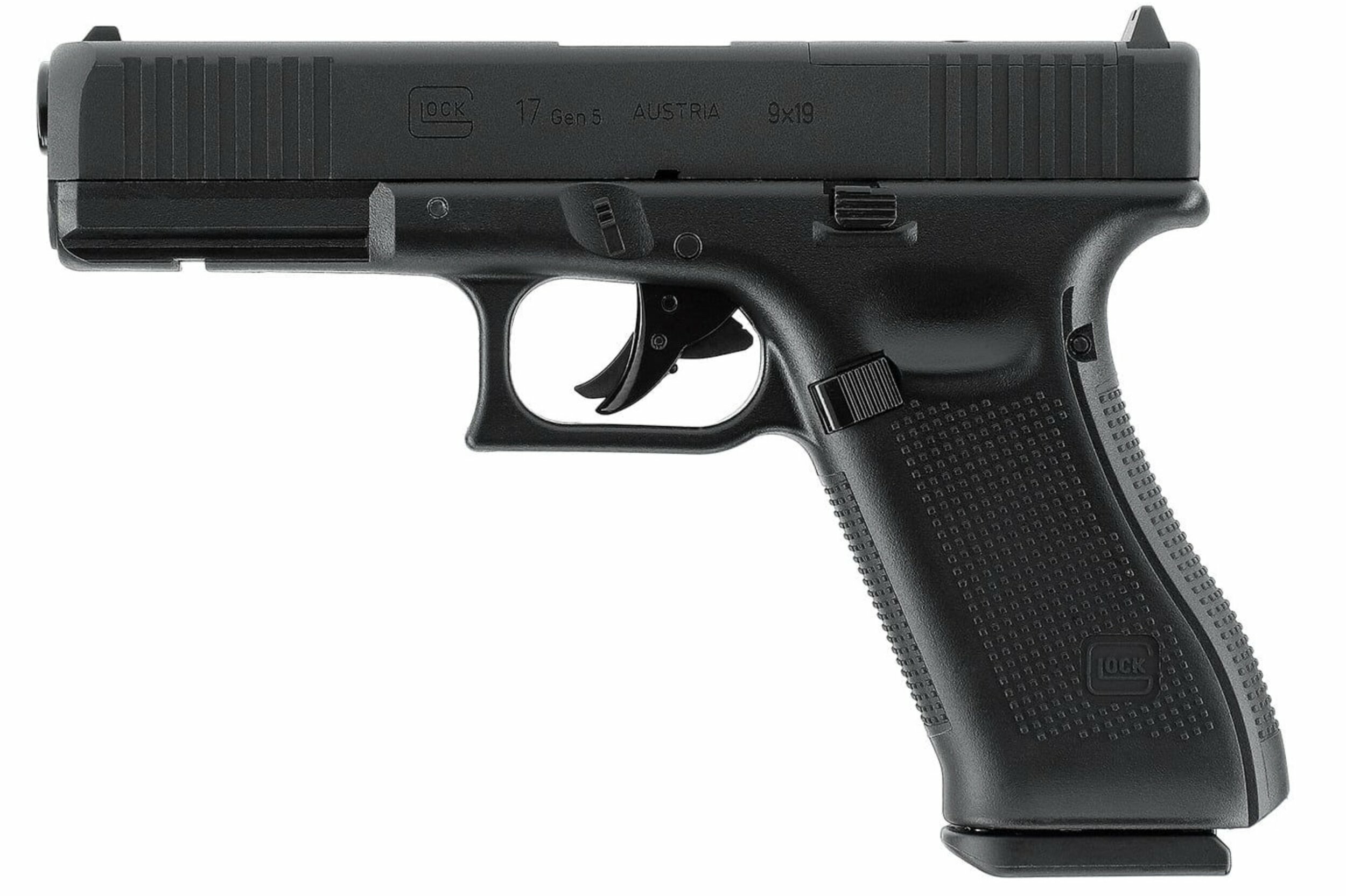 Pistolet à plomb Glock 17 Gen5 MOS CO2 4,5 mm 3 joules noir en pack 2