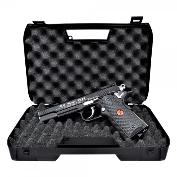 Pistolet CO2 Bruni US Combat 1911 noir tout métal 4,5 mm BB 4