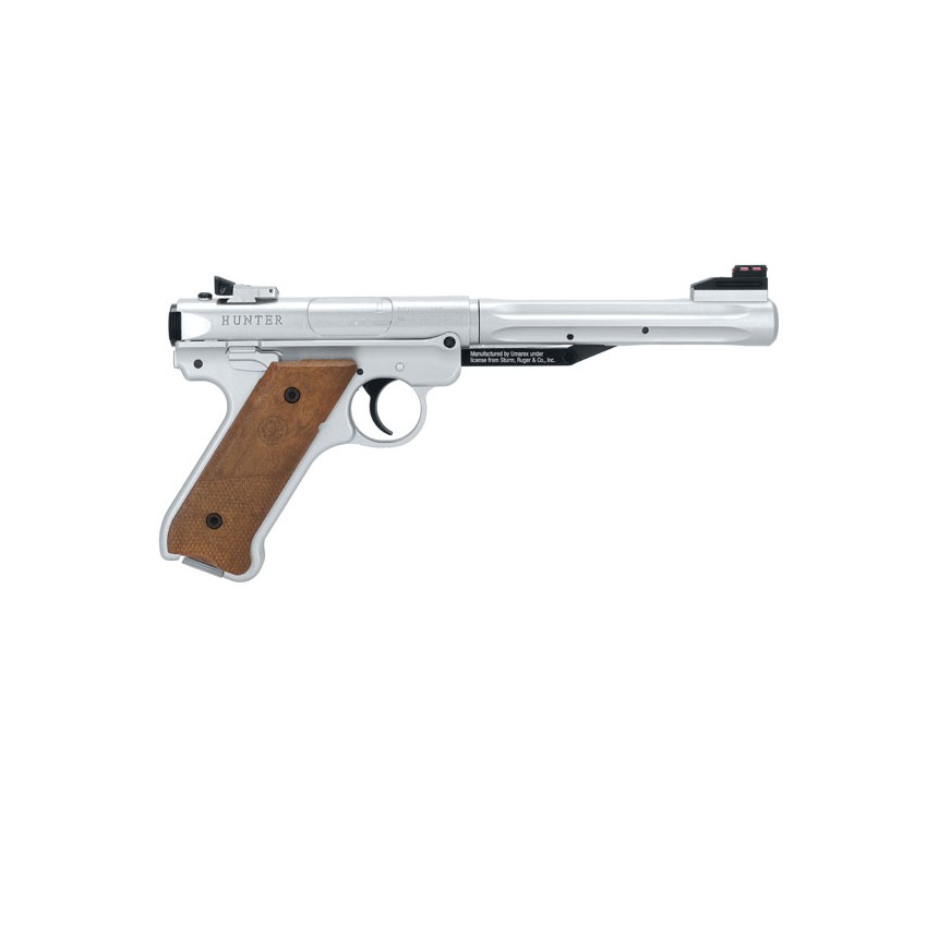 Pistolet à plomb Umarex Ruger Mark IV inox 4,5 mm à ressort 3 joules 2