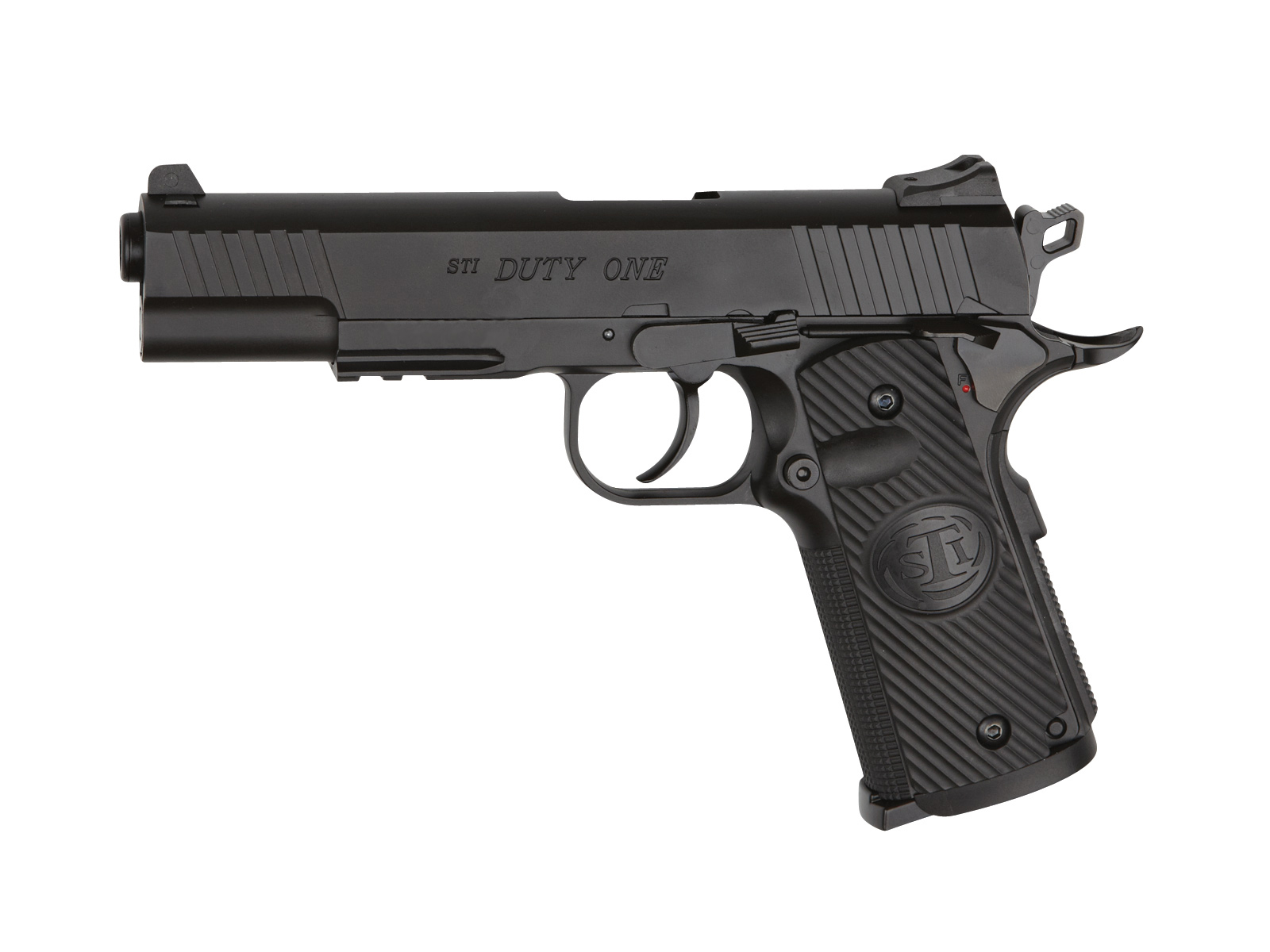 Pistolet à billes acier ASG STI Duty One CO2 4,5 mm BB culasse fixe