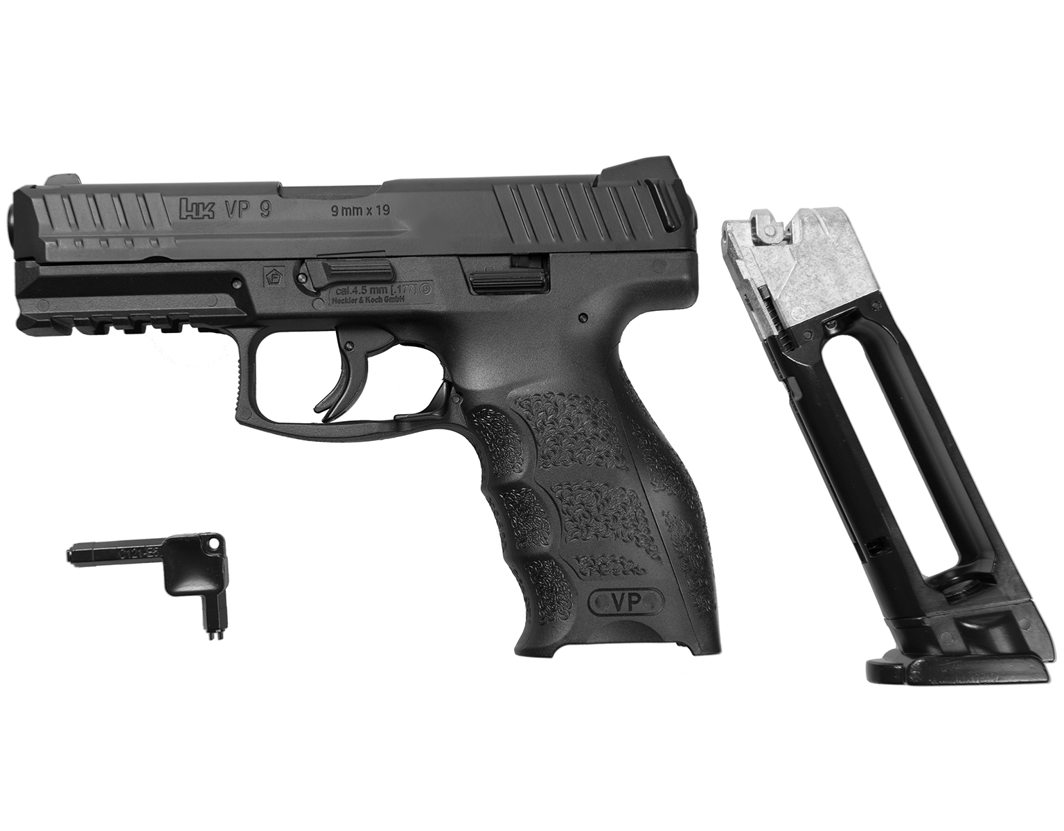Pistolet à billes acier Umarex H&amp;K VP9 blowback CO2 4,5 mm noir 2