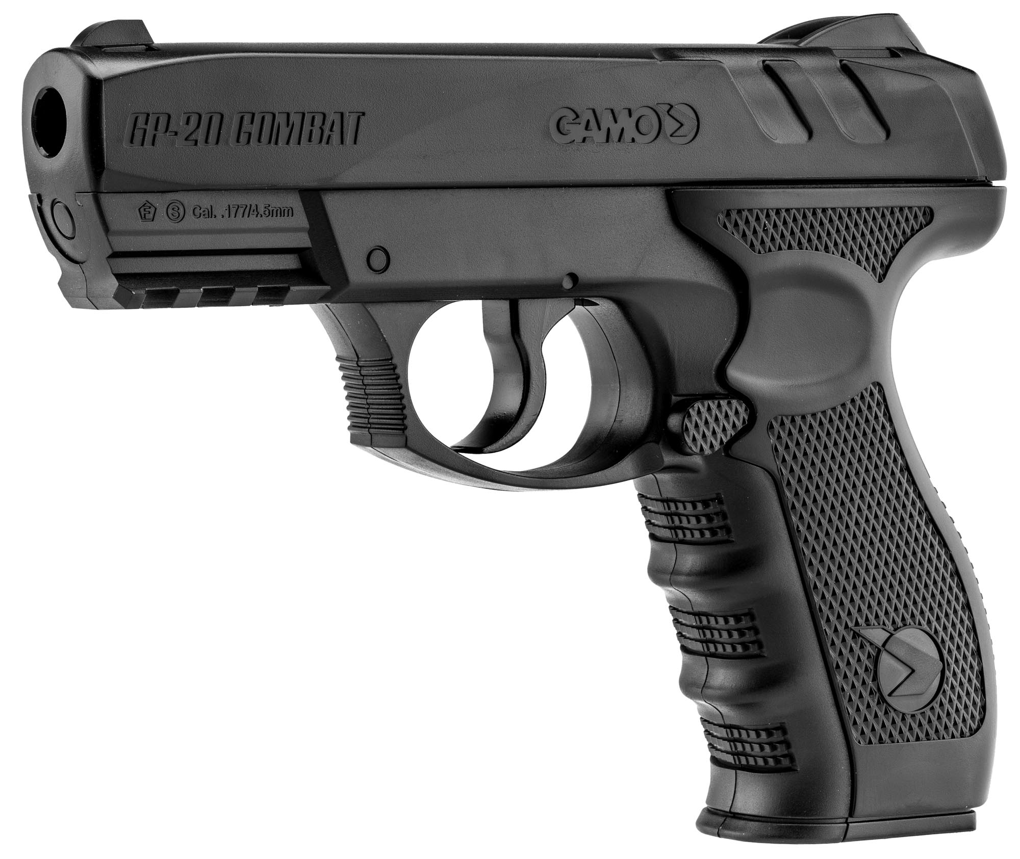 Pistolet à billes acier Gamo GP-20 Combat CO2 4,5 mm 3,98 joules