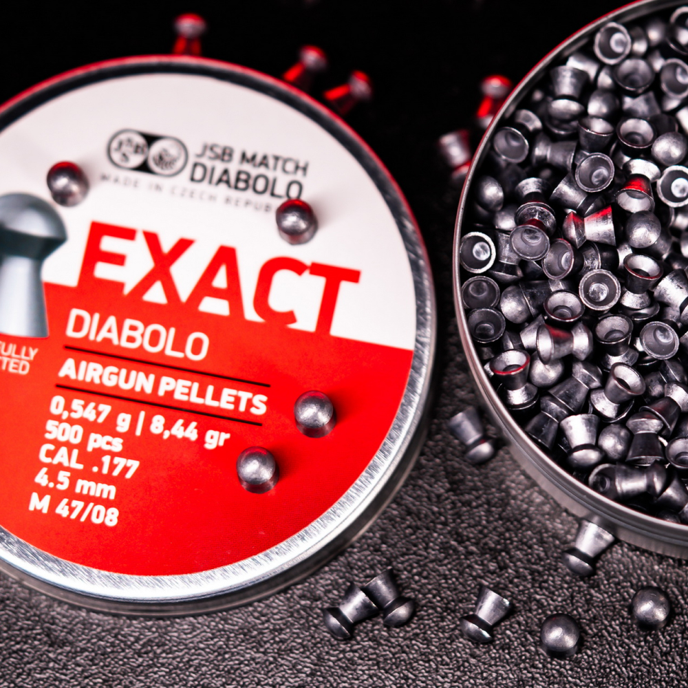 Plombs JSB Exact Diabolo 4,50 mm 0,547 g, boîte de 500 2