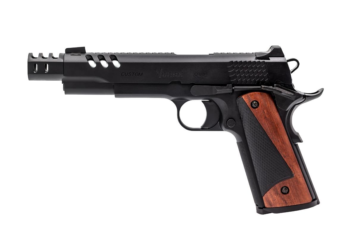 Pistolet airsoft Vorsk CS Defender Pro MEU gaz blowback noir 330 FPS