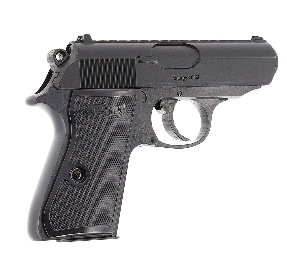 Pistolet à billes Walther PPK/S à ressort 6 mm 0,5 joule avec 100 billes 2