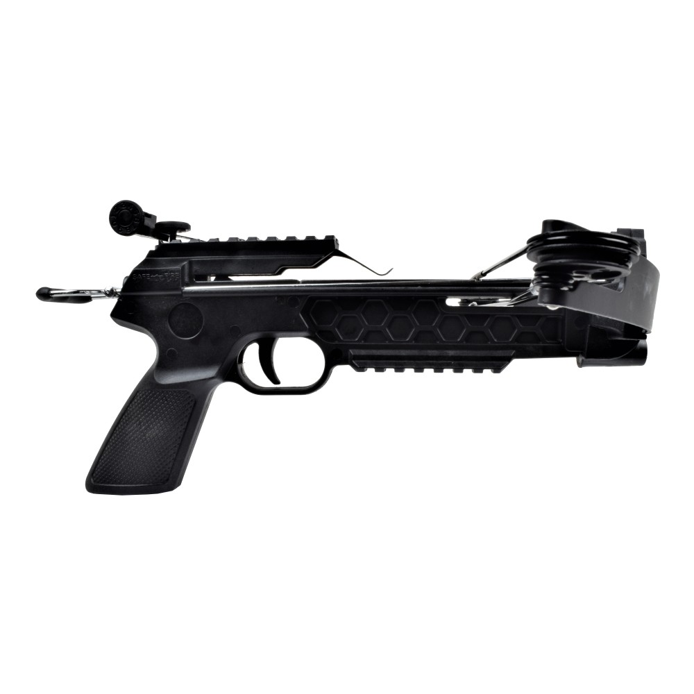 Pistolet arbalète à poulies JS-Archery 50 lbs noir + 3 traits polymère 3