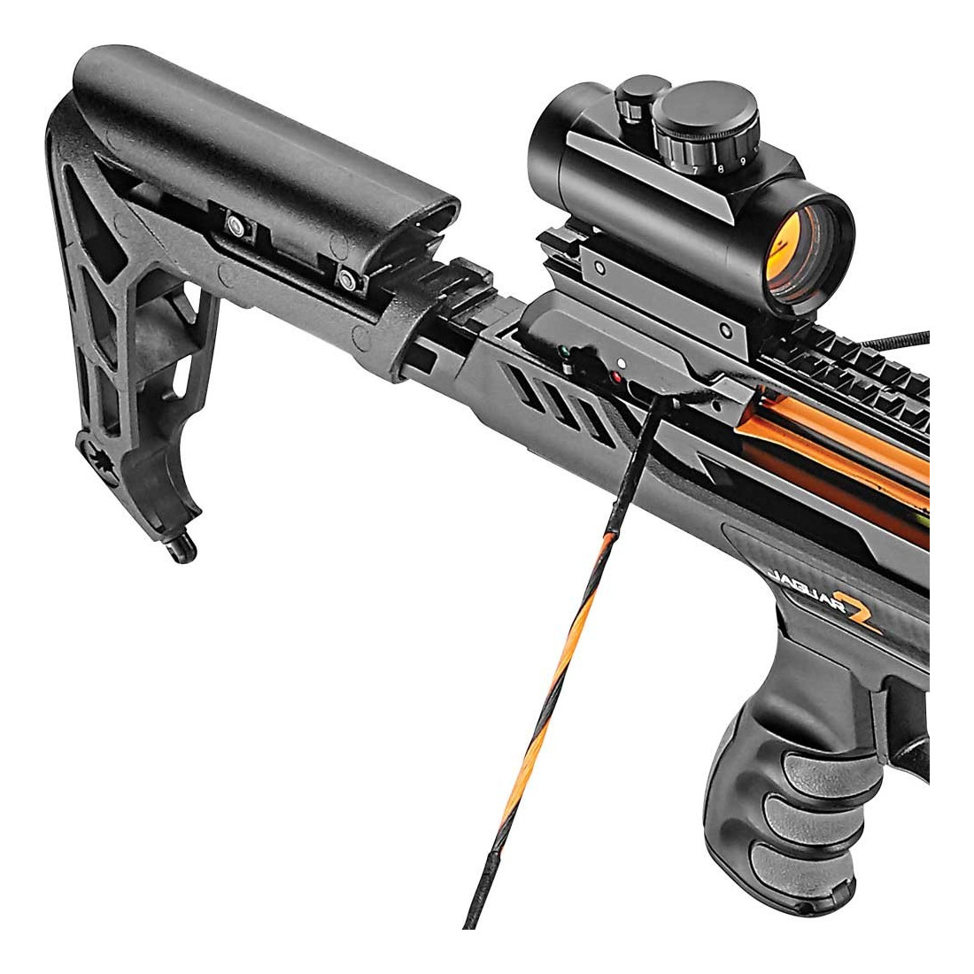 Arbalète EK Archery JAG-2 Pro noire 175 lbs 260 fps + red dot, 3 traits 3