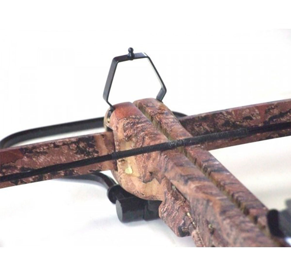 Arbalète Man Kung 150 lbs 210 fps aluminium et bois camo + 2 traits 3
