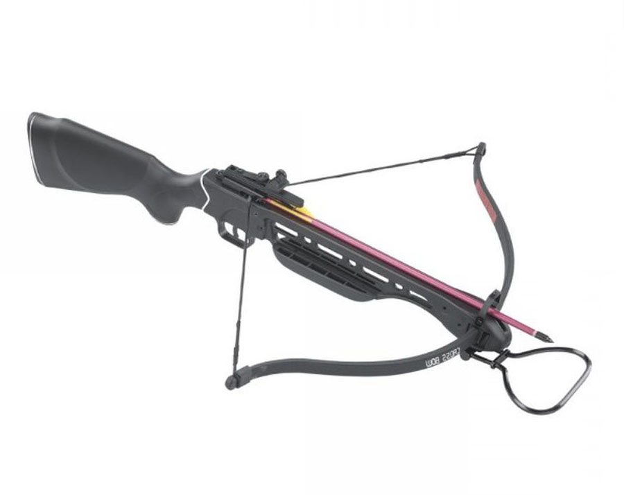 Arbalète Man Kung Recurve Crossbow 150 lbs 210 fps noire + 2 traits 2