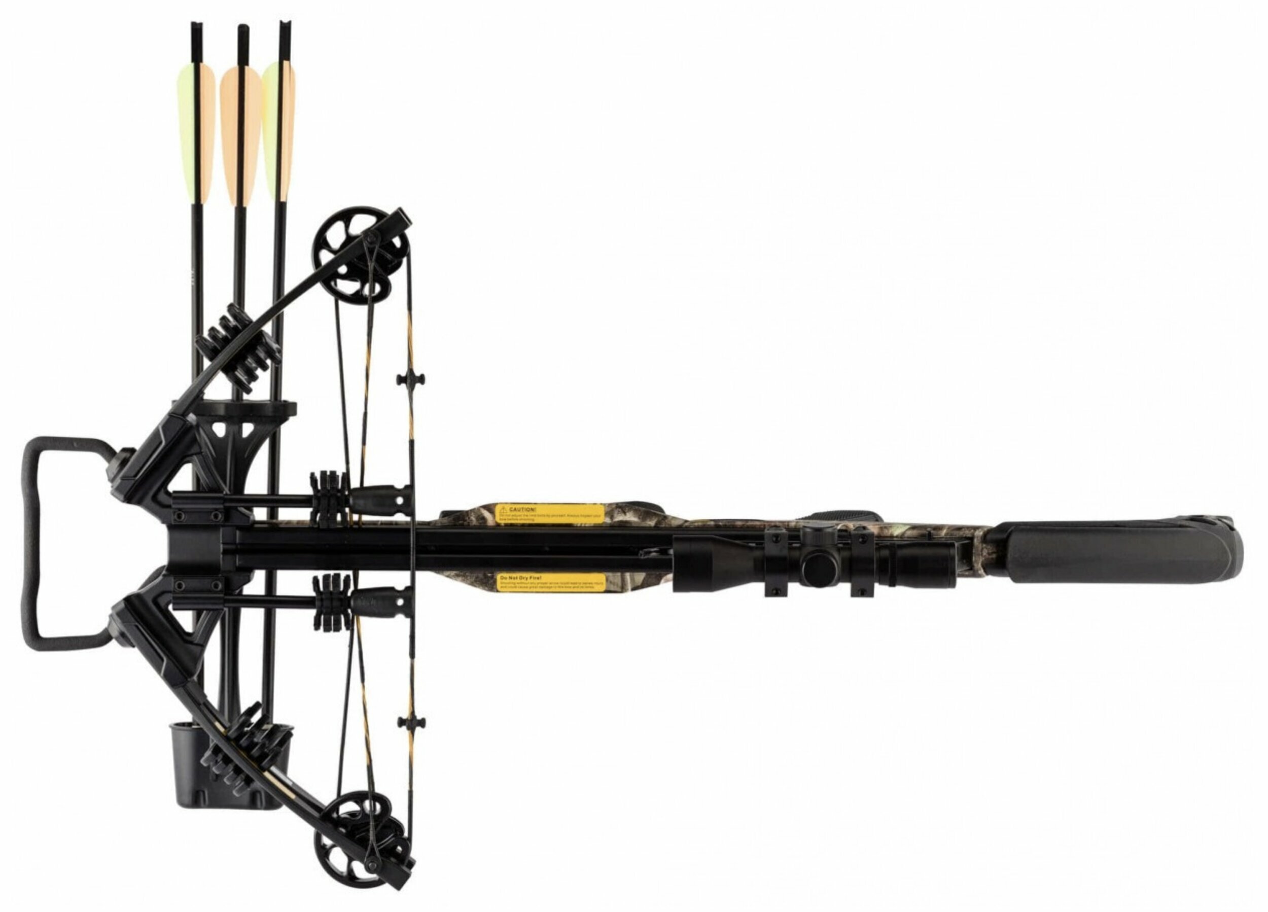 Arbalète à poulies EK Archery Blade+ camo 175 lbs 340 fps + lunette 4x32 4
