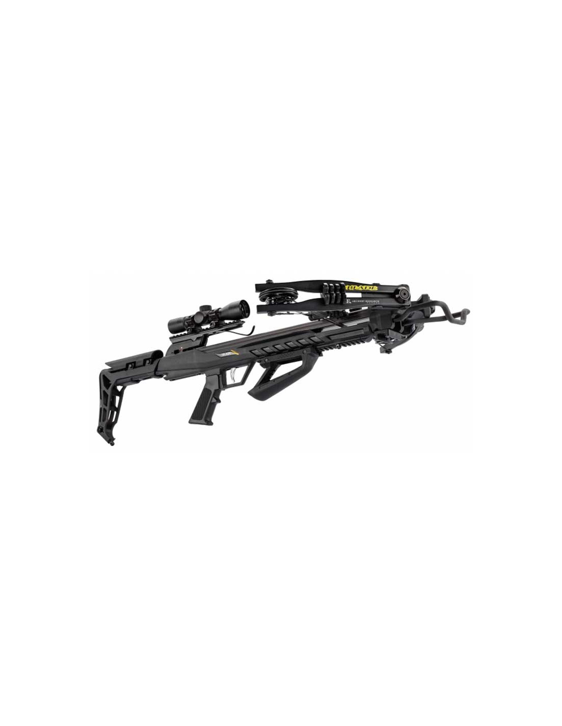 Arbalète à poulies EK Archery Blade+ noire 175 lbs 340 fps + lunette 4x32 2