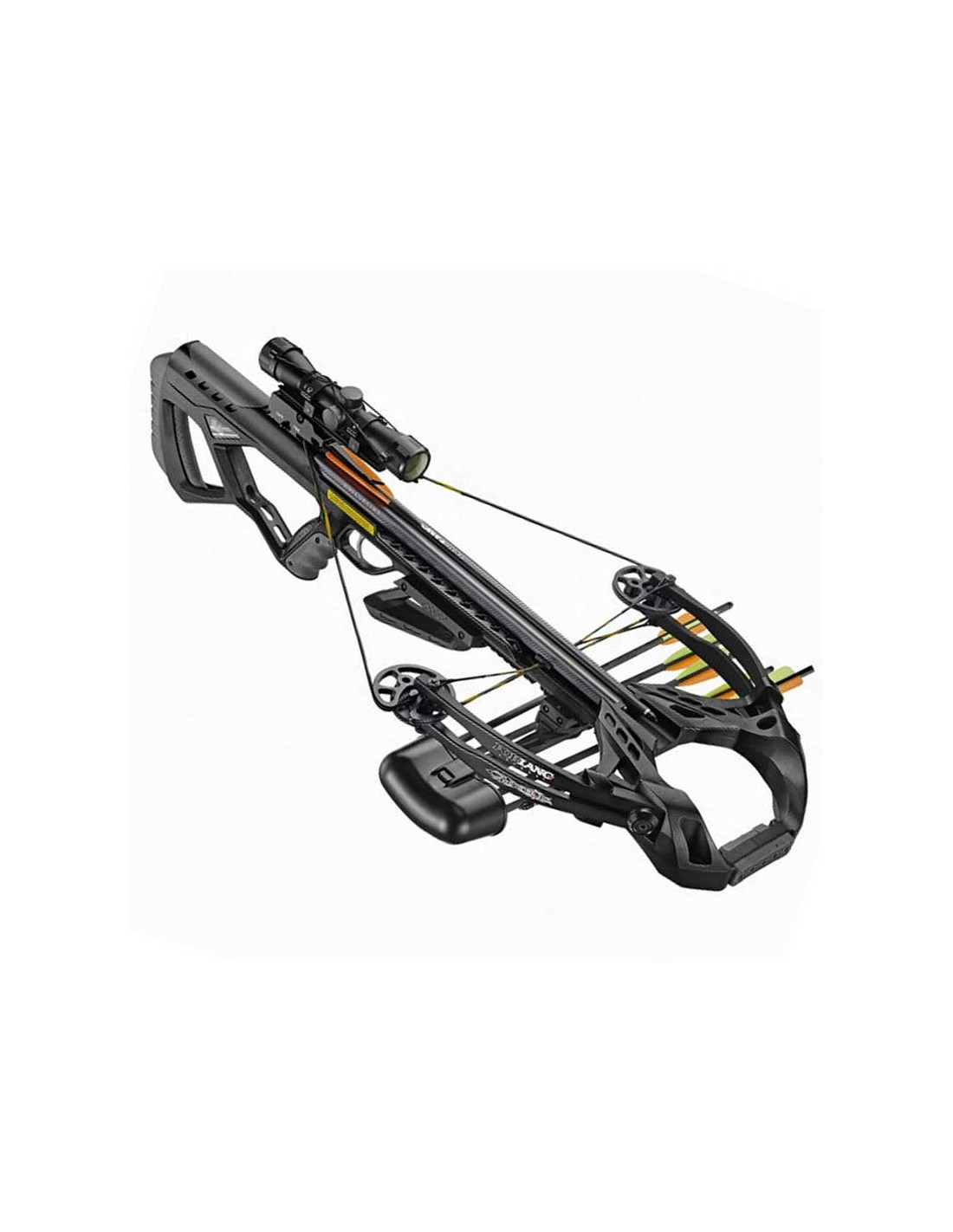 Arbalète à poulies EK Archery Guillotine-X 185 lbs 400 fps + lunette 4x32 2