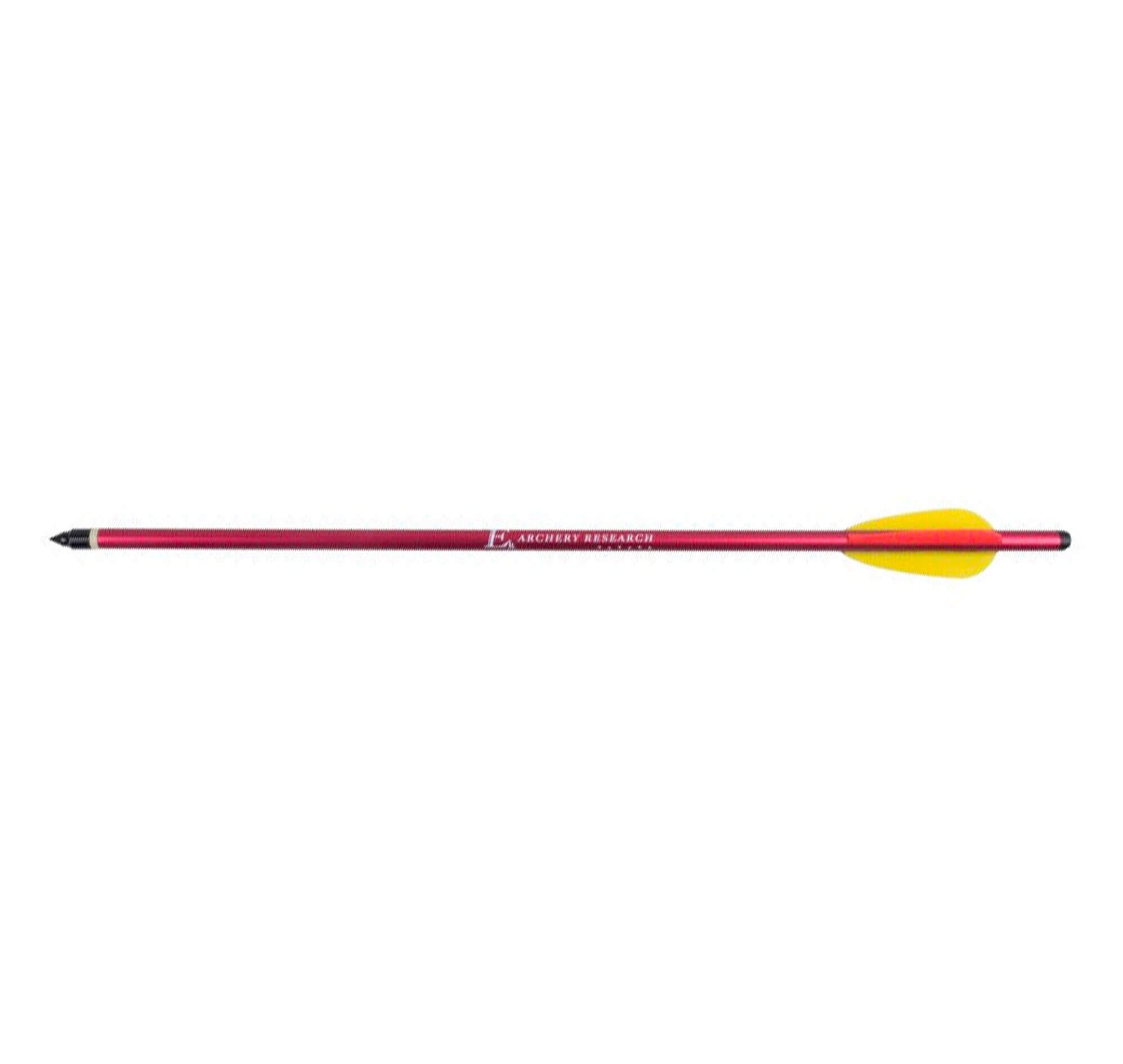 Traits d’arbalète EK Archery aluminium 16 pouces rouges, lot de 5 2