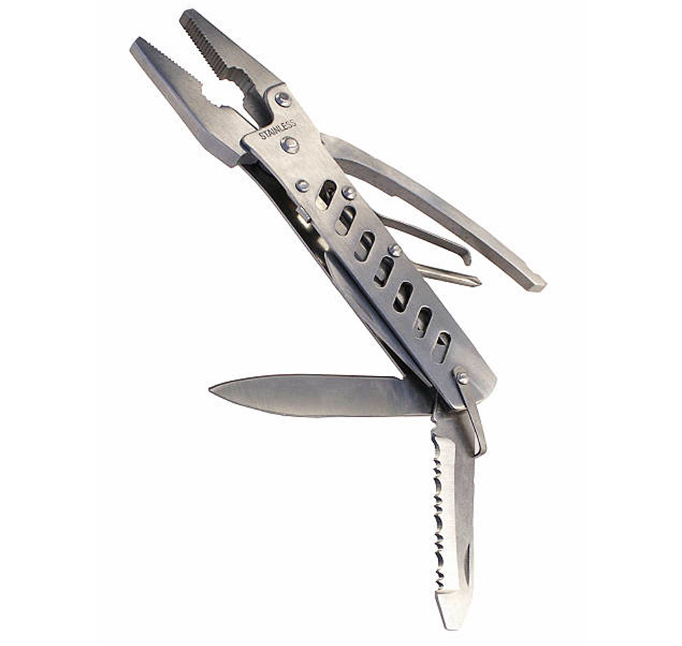 Pince multifonctions inox Stainless 14,5 cm avec étui cordura