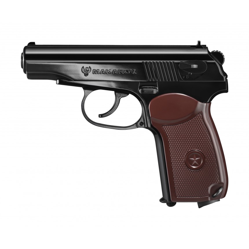 Pistolet à billes acier CO2 Makarov Umarex 4,5 mm 3 joules max