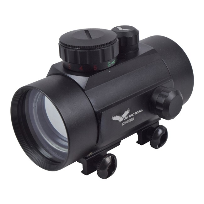 Point rouge JS Tactical tube 46 mm, objectif 40 mm, rouge ou vert