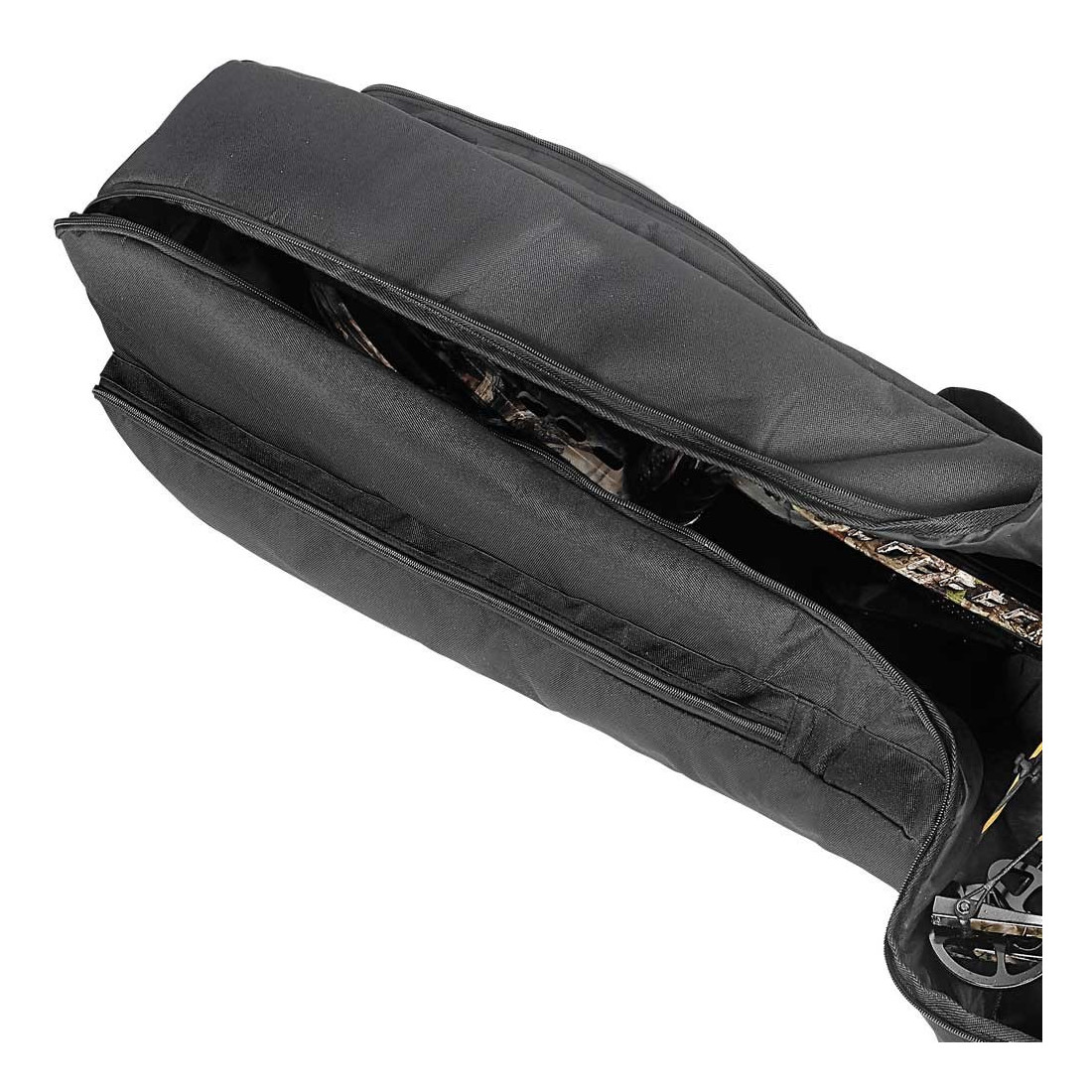 Housse pour arbalète à poulies EK Archery noire 110 x 57 cm, 3 poches 4