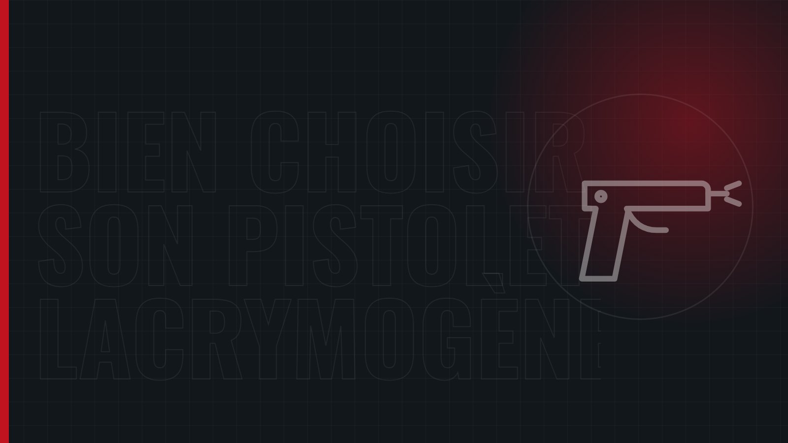 Pistolet lacrymogène : JPX, Guardian Angel ou P2P PGS, comment bien choisir