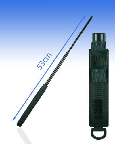 Matraque télescopique 53 cm acier
