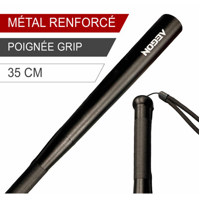 Matraque lampe torche 2 modes d'éclairage AEGON
