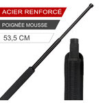 matraque-telescopique-en-acier-53-5-cm-avec-poignee-mousse-et-etui-en-cordura-noir-1
