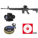 pack-carabine-ml-450-type-m16-ekol-black-gas-piston-cal-4-5mm-viseur-point-rouge-red-dot-1