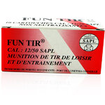 10 CARTOUCHES FUN TIR BALLE Cal. 12/50 mm 2
