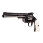 Kit revolver plombs 6 Schofield blanc calibre 4,5 mm 2