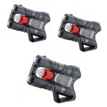 Pistolet lacrymogène Guardian Angel III avec crosse, lot de 3