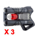 Pistolet lacrymogène Guardian Angel III avec crosse, lot de 3, vue 2