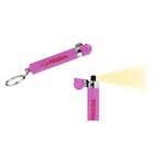 Bombe lacrymogène porte-clés Piranha rose au poivre 3 ml, rechargeable, vue 2