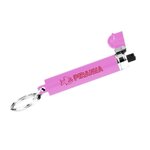 Bombe lacrymogène porte-clés Piranha rose au poivre 3 ml, rechargeable, vue 4